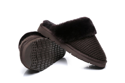 AUSTRALIAN SHEPHERD® UGG Women Sheepskin Wool Slipper Linden