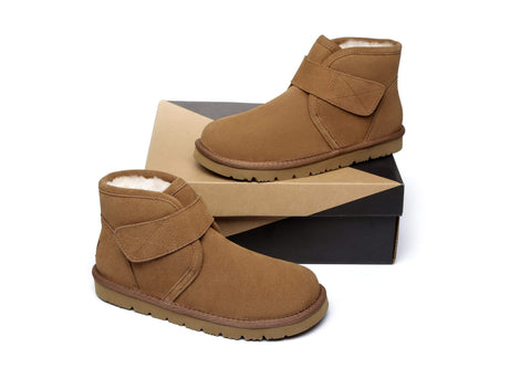 UGG Boots - AS Unisex Sheepskin Ankle Ugg Boots Dylan