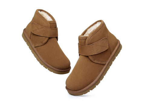 UGG Boots - AS Unisex Sheepskin Ankle Ugg Boots Dylan