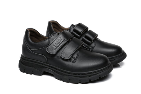 UGG Boots - Ava Kids Leather School Shoes