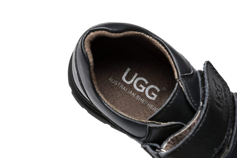 UGG Boots - Ava Kids Leather School Shoes
