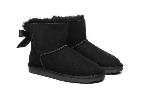 Ever UGG Effie,Mini Ladies Bailey Bow Boots