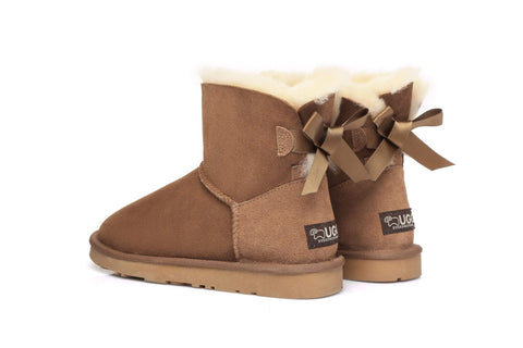 Ever UGG Mini Women Boots with Bailey Bow