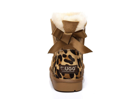 Ever UGG Mini Women Boots with Bailey Bow