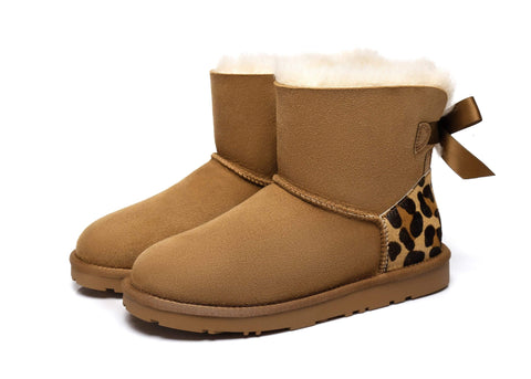Ever UGG Mini Women Boots with Bailey Bow