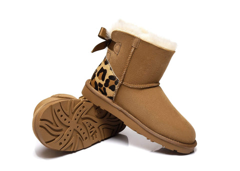 Ever UGG Mini Women Boots with Bailey Bow