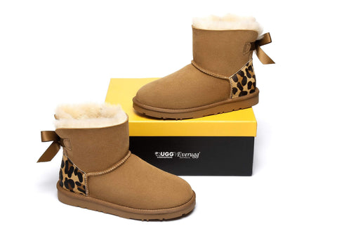 Ever UGG Mini Women Boots with Bailey Bow