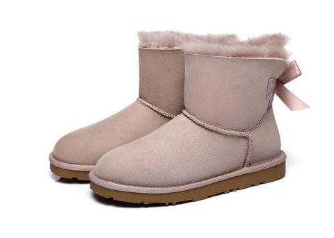 Ever UGG Mini Women Boots with Bailey Bow