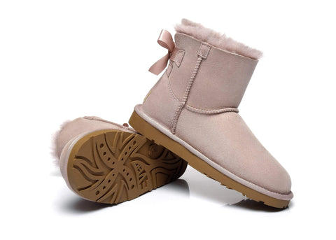 Ever UGG Mini Women Boots with Bailey Bow