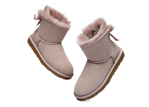 Ever UGG Mini Women Boots with Bailey Bow