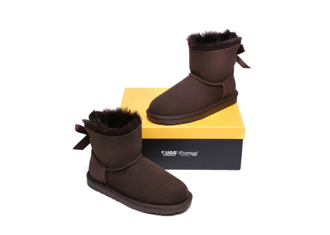 Ever UGG Mini Women Boots with Bailey Bow