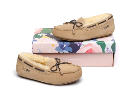 Ever UGG Miracle Moccasin with Special Flower Fragrance
