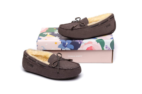 Ever UGG Miracle Moccasin with Special Flower Fragrance