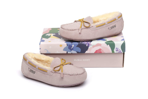 Ever UGG Miracle Moccasin with Special Flower Fragrance