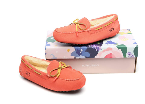 Ever UGG Miracle Moccasin with Special Flower Fragrance