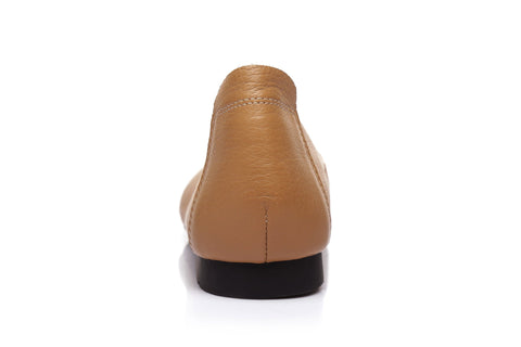 UGG Boots - Everly Leather Pointed Toe Ballet Flats