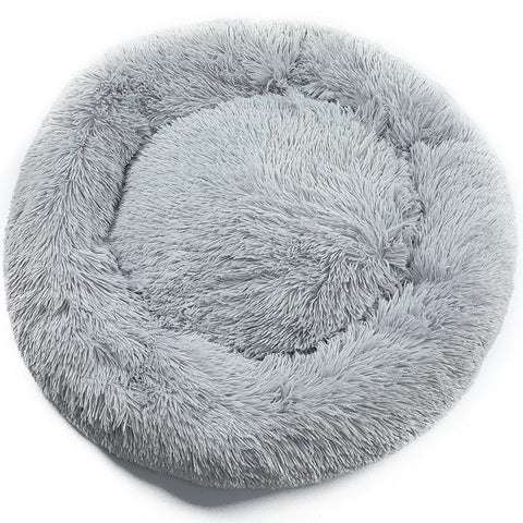 Pet Dog/Cat Soft Plush Round Cushion 60cm/80cm