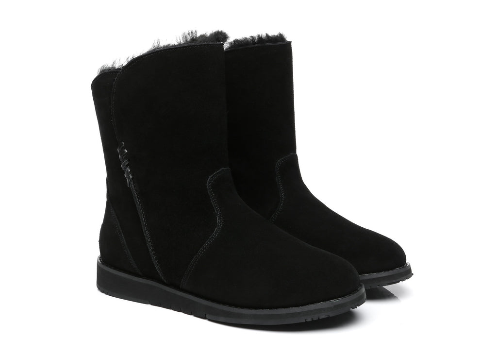 TARRAMARRA Women UGG Corina Suede Mid Calf Boots Water Resistant