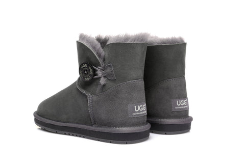 Australian Shepherd® UGG Boots Australia Premium Double Face Sheepskin Mini Button,Water Resistant