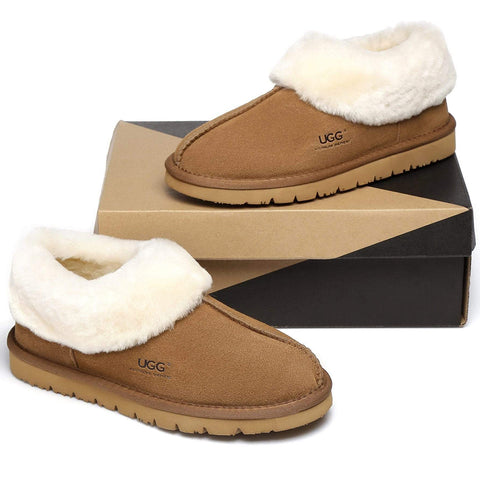 Australian Shepherd® Women and Men UGG Slippers Homey Moccasins