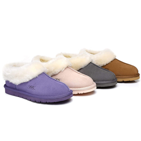 Australian Shepherd® Women and Men UGG Slippers Homey Moccasins